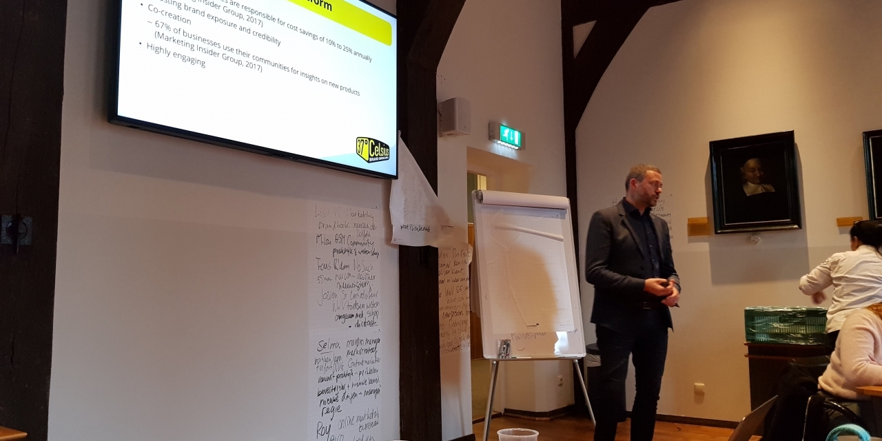 Masterclass UvA Digitale Marketing & Communicatie – Contentmarketing poster