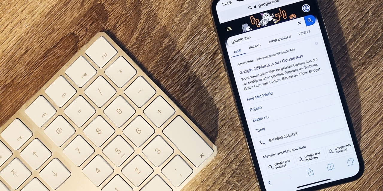 Nieuwe leadgeneratie optie in Google Ads voor B2B bedrijven poster