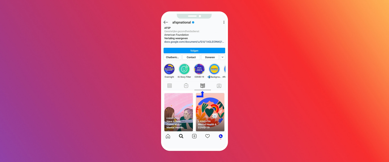 Instagram Guides & IGTV ads poster